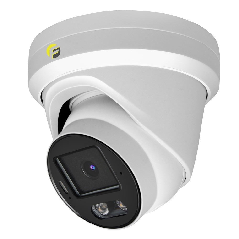 FOCUS 8MP ULTRA HD TWO-WAY IP TURRET CAMERA (FS-TC6180VS)